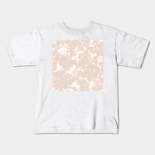 Blush pink Storm - Tie Dye Shibori Texture Kids T-Shirt